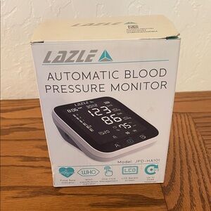 Automatic Blood Pressure Monitor - White and Black